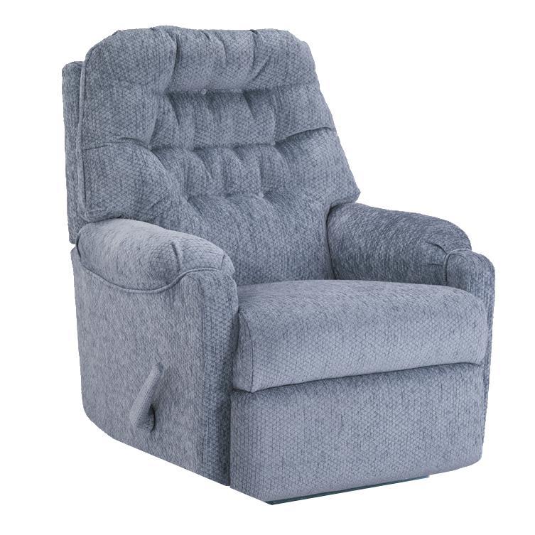 Best Home Furnishings Recliners Petite Sondra Swivel Rocker Recliner
